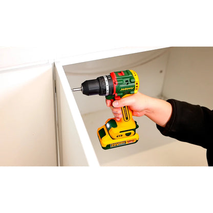Compact Brushless Cordless Impact Drill 20V 52Nm with Battery - JADEVER