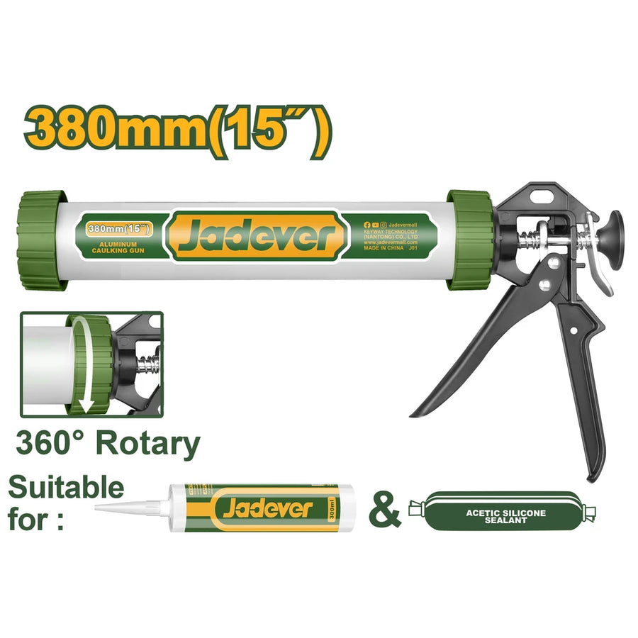 Aluminum Caulking Gun - JADEVER