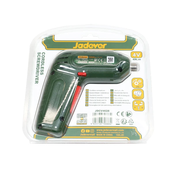 Cordless Screwdriver 4V 4Nm - JADEVER
