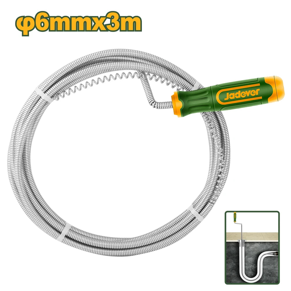 Drain Auger 3m - JADEVER