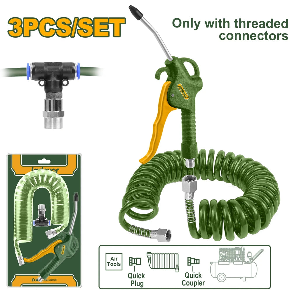 Plastic Air Blow Gun Set - JADEVER