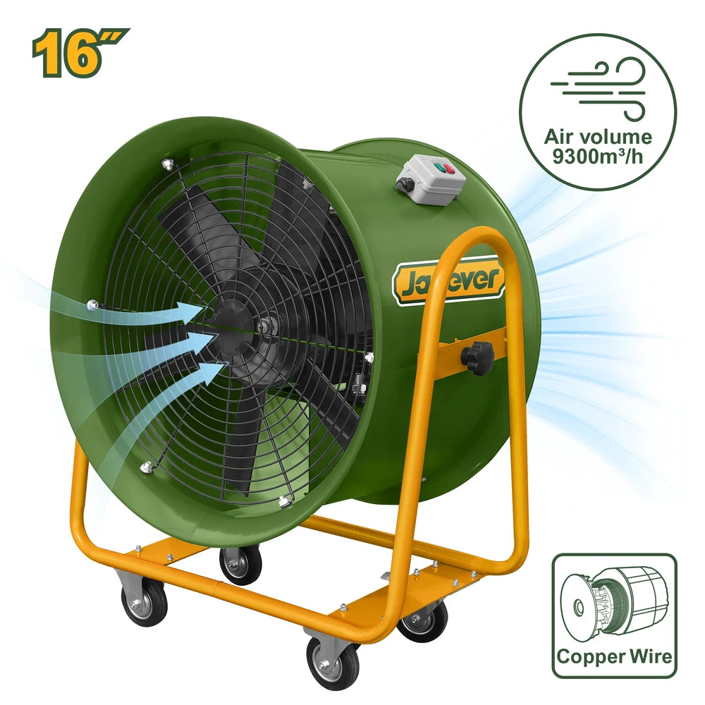 Mobile Axial Flow Fan 1500W - JADEVER