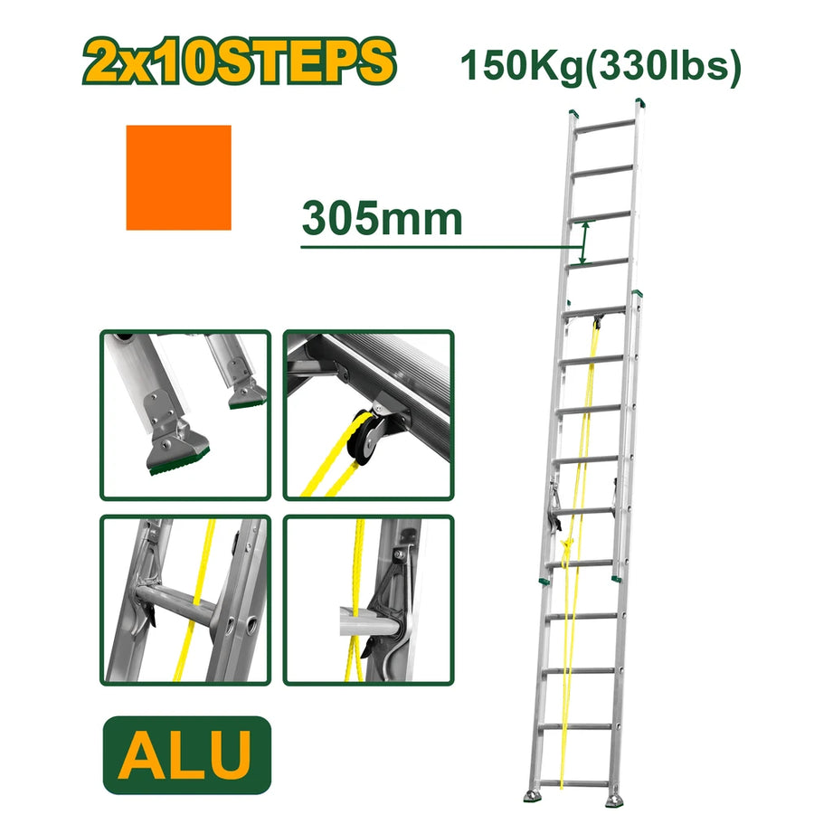 Extension Ladder 5180mm - JADEVER