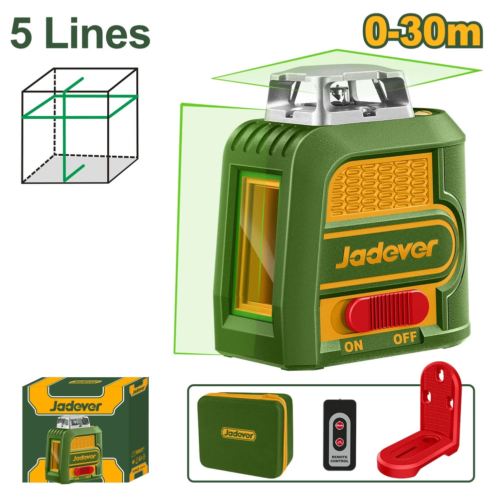 Self-leveling Line Laser 0~30 m - JADEVER