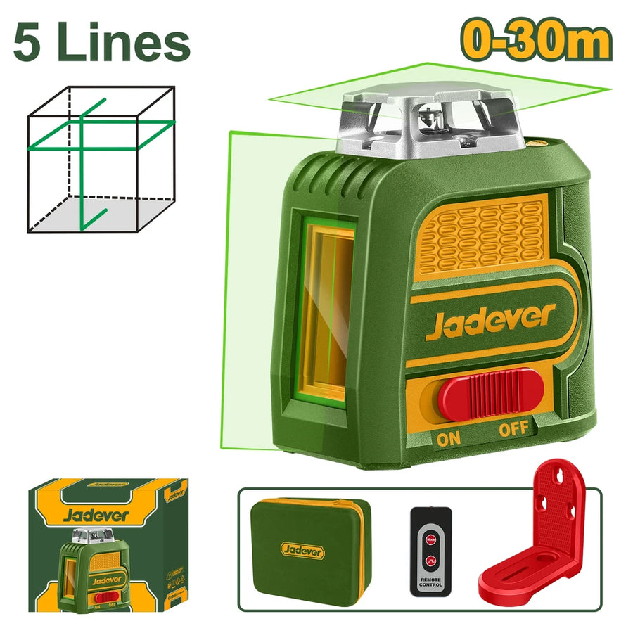 Self-leveling Line Laser 0~30 m - JADEVER