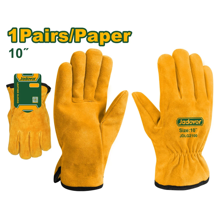 Leather Gloves - JADEVER