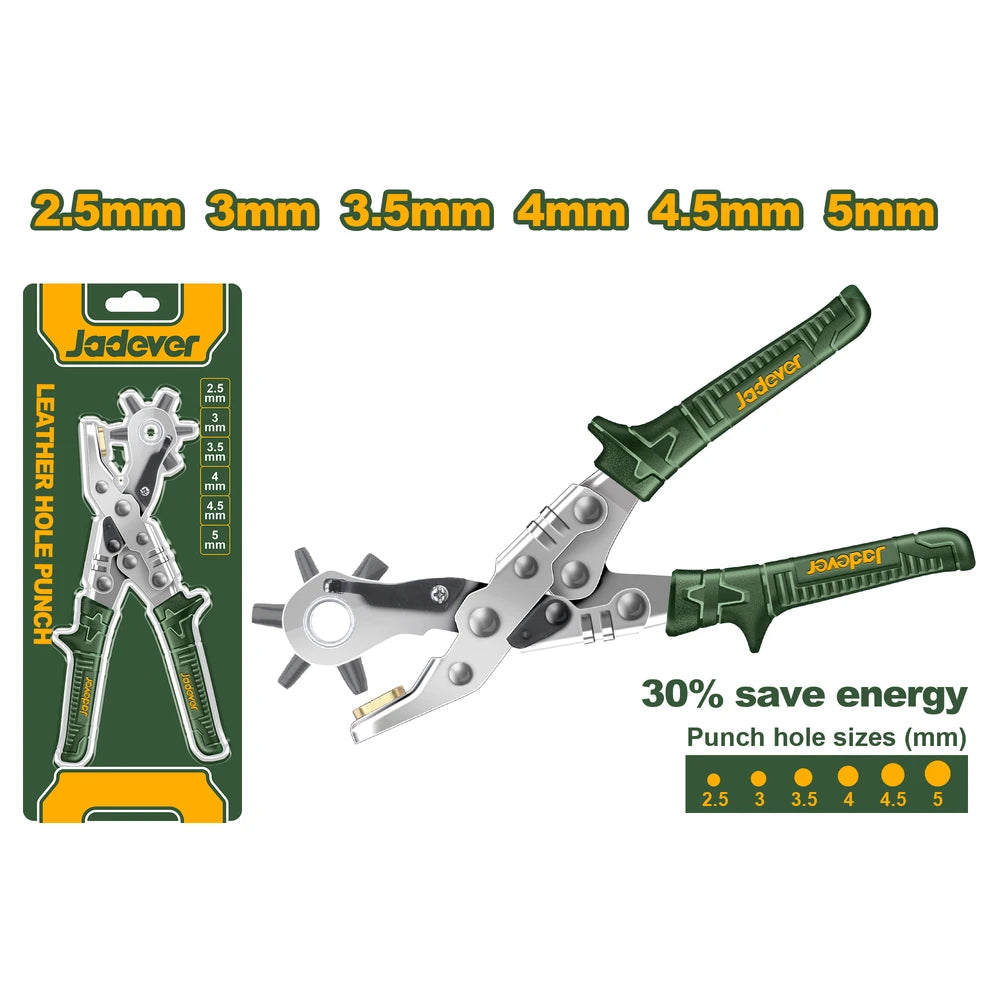Leather Hole Punch 10" - JADEVER