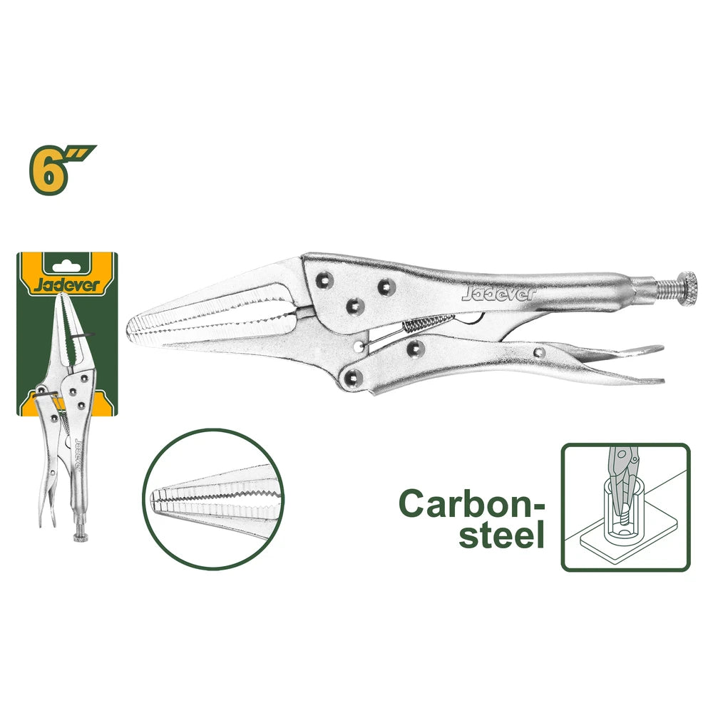 Long Nose Locking Plier - JADEVER