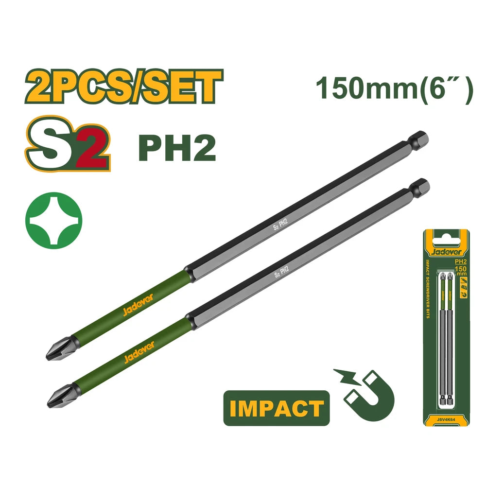 Impact Screwdriver Bits - JADEVER