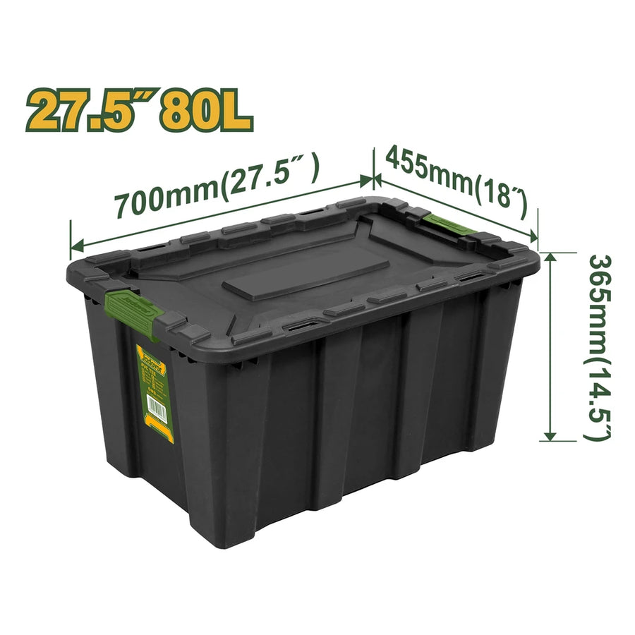 Plastic Storage Container 80L - JADEVER