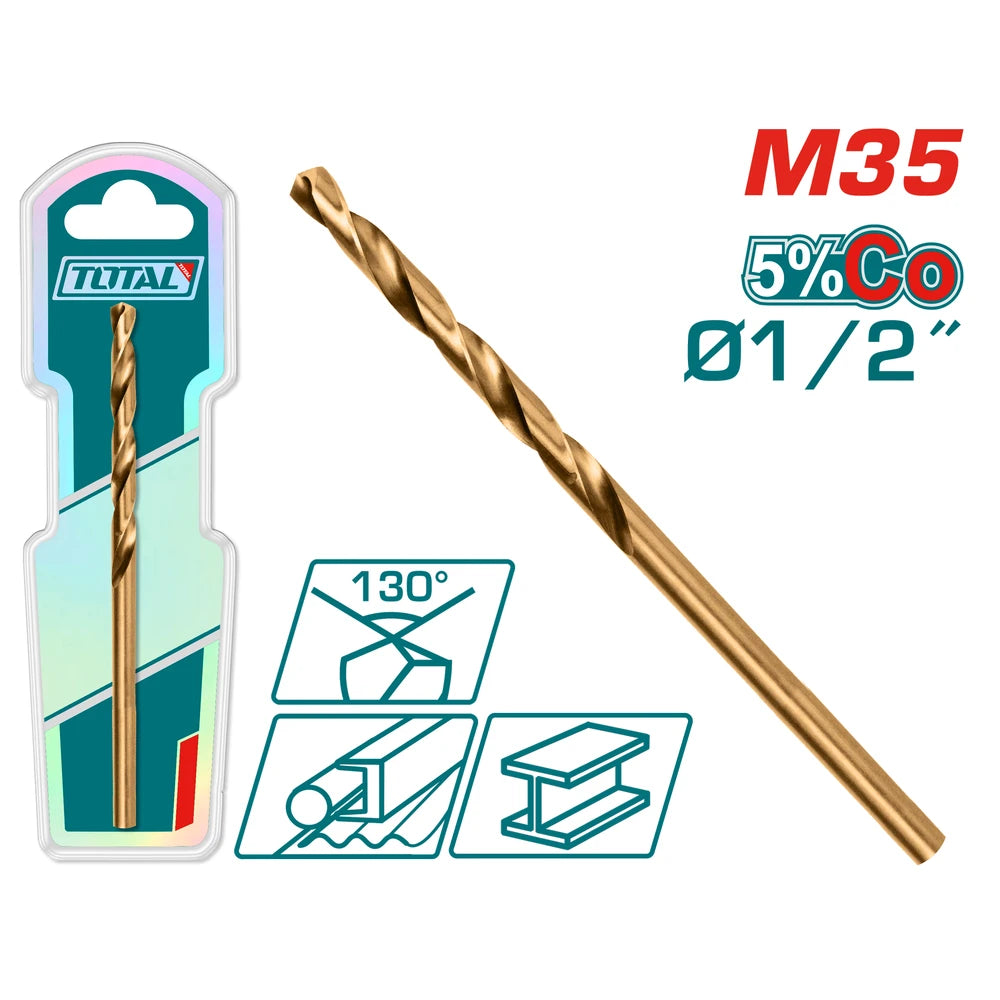 HSS-CO M35 Drill Bit 7mm - TOTAL