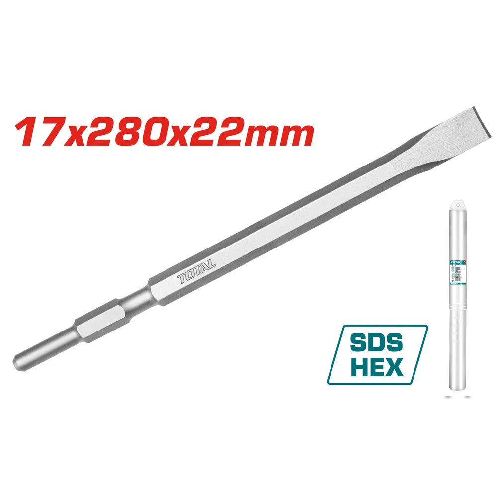Hex Chisel 280x22mm - TOTAL