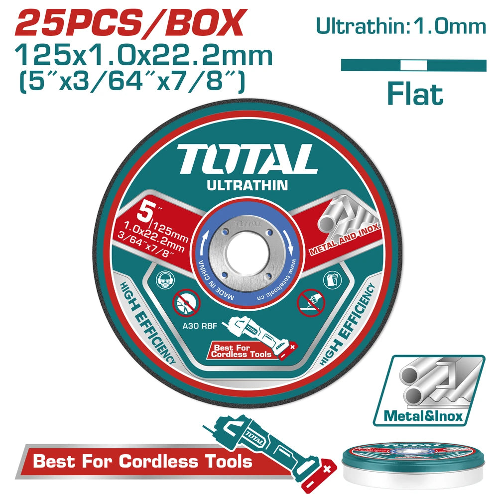 Ultra-thin Metal Cutting Disc Set 12200r/min - TOTAL