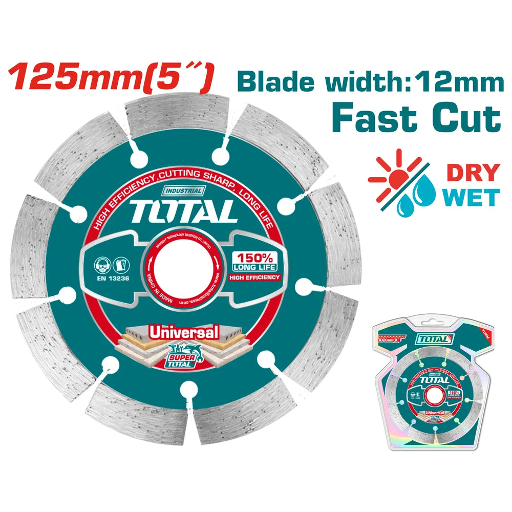 Dry Diamond Disc 12mm 22.2mm - TOTAL