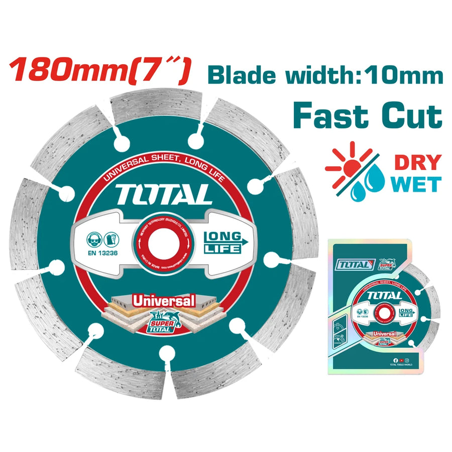 Dry Diamond Disc 10mm 22.2mm - TOTAL