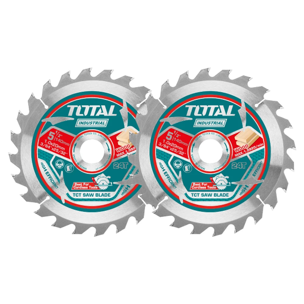Ultrathin TCT Saw Blade Set 24T - TOTAL