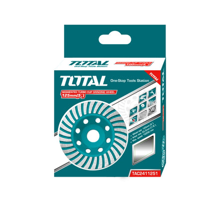 Diamond Cup Wheels 125mm 20mm - TOTAL
