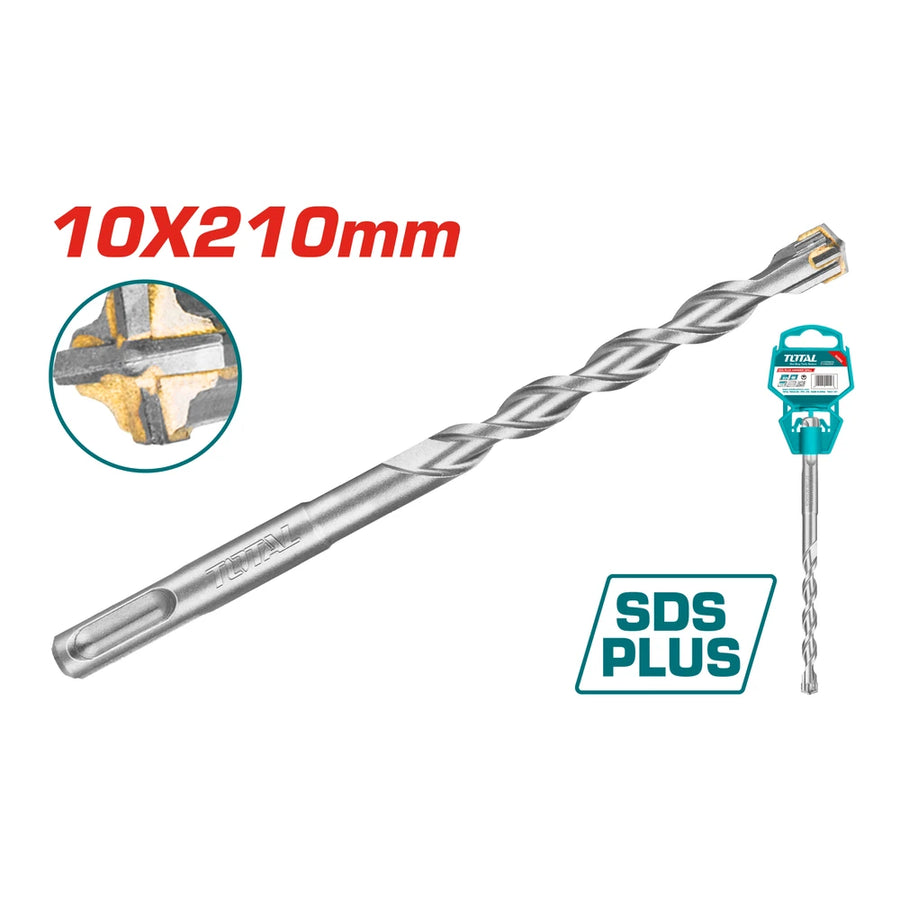 SDS Plus Hammer Drill 10x210mm - TOTAL