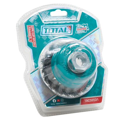 Wire Cup Brush 12500r/min 0.5mm - TOTAL