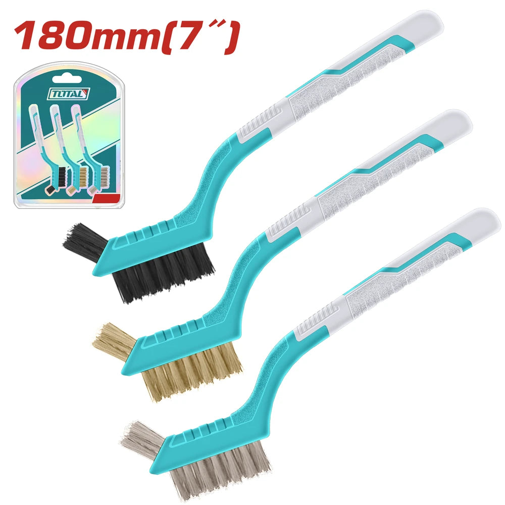 3PCS Abrasive Brush Set - TOTAL
