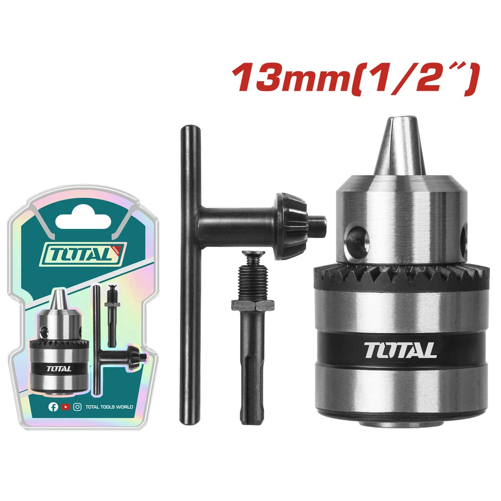 13mm Key Chuck with Adaptor - TOTAL