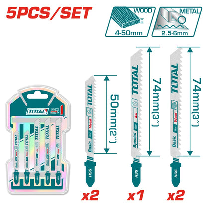 Jig Saw Blade Set 2PCS - TOTAL