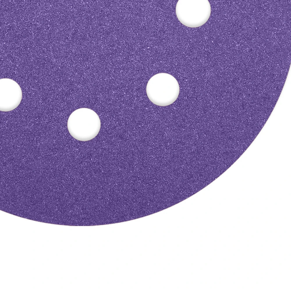Purple Sanding Disc 150mm - TOTAL