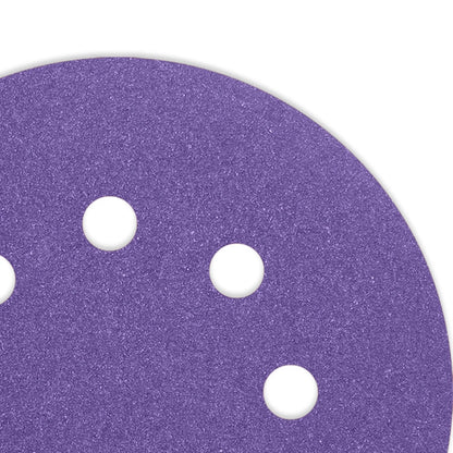 Purple Sanding Disc 150mm - TOTAL