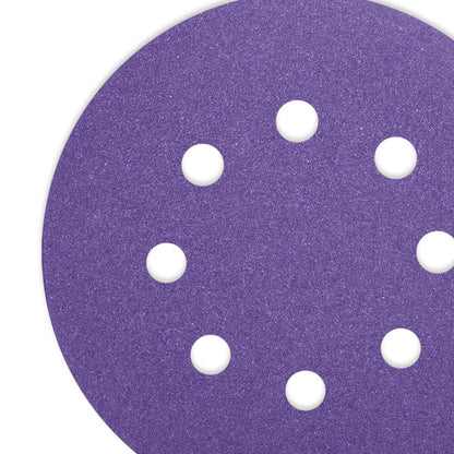 Purple Sanding Disc 150mm - TOTAL