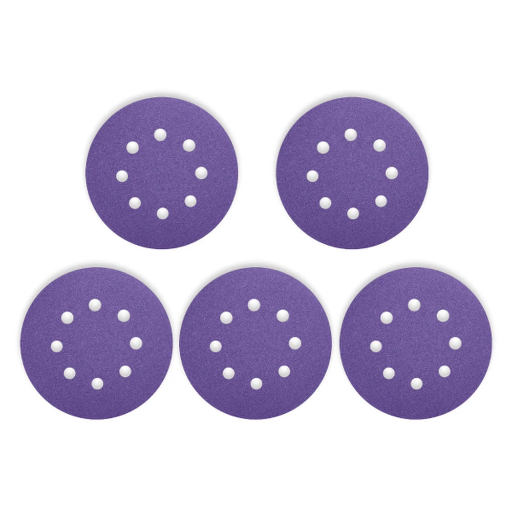 Purple Sanding Disc 150mm - TOTAL