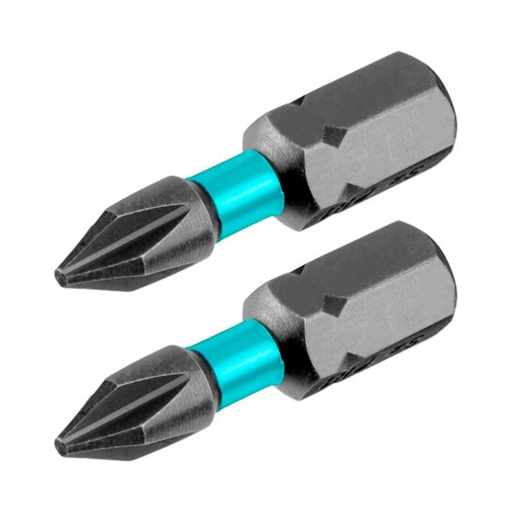 راسيات مفك إمباكت PH1 25 ملم 2قطعة - توتال