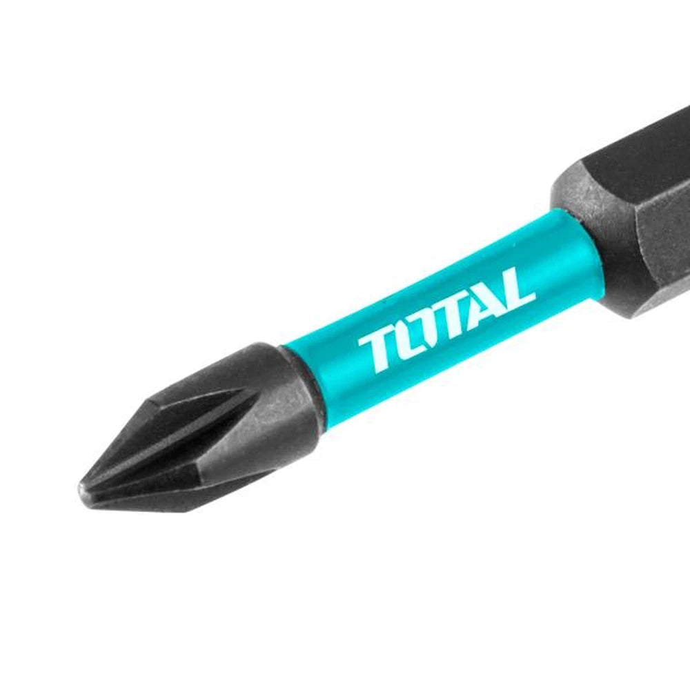 Impact Screwdriver Bits PH1 50mm 2pcs - TOTAL