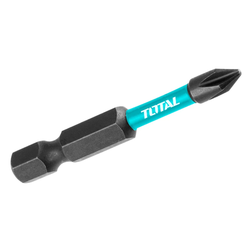 Impact Screwdriver Bits PH2 50mm 2pcs - TOTAL