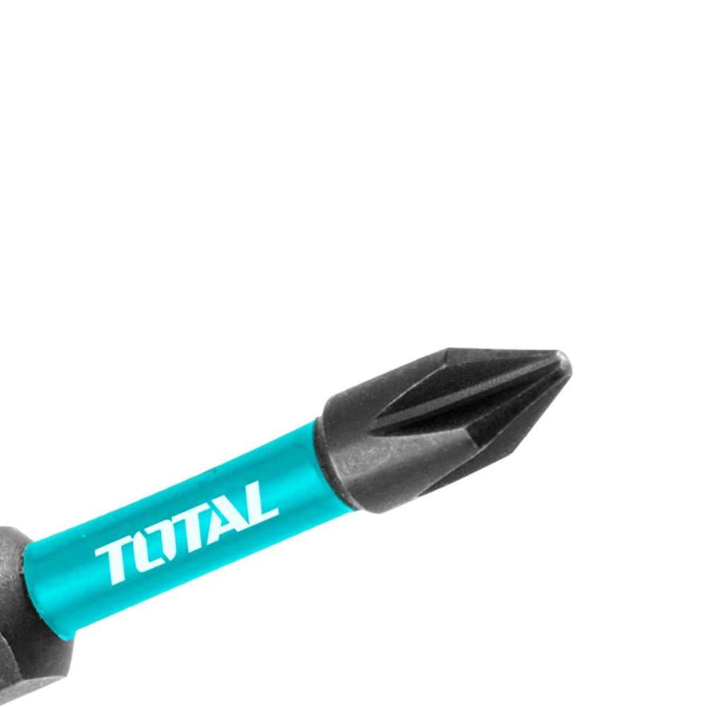 Impact Screwdriver Bits PH2 50mm 2pcs - TOTAL