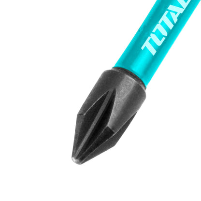 Impact Screwdriver Bits SL4 0.5mm 50mm - TOTAL
