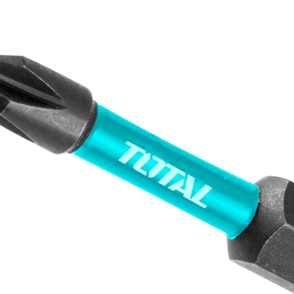 Impact Screwdriver Bits SL4 0.5mm 50mm - TOTAL