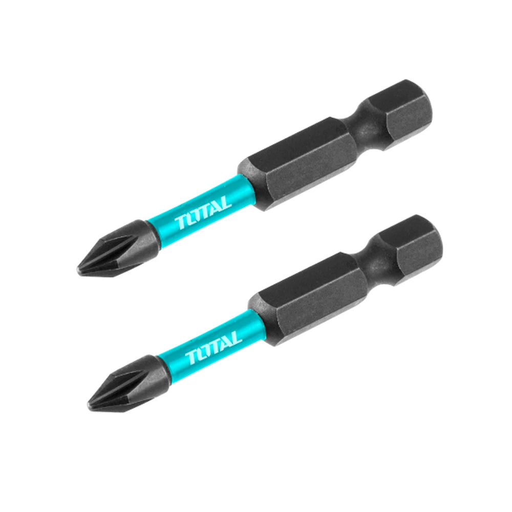 Impact Screwdriver Bits SL4 0.5mm 50mm - TOTAL