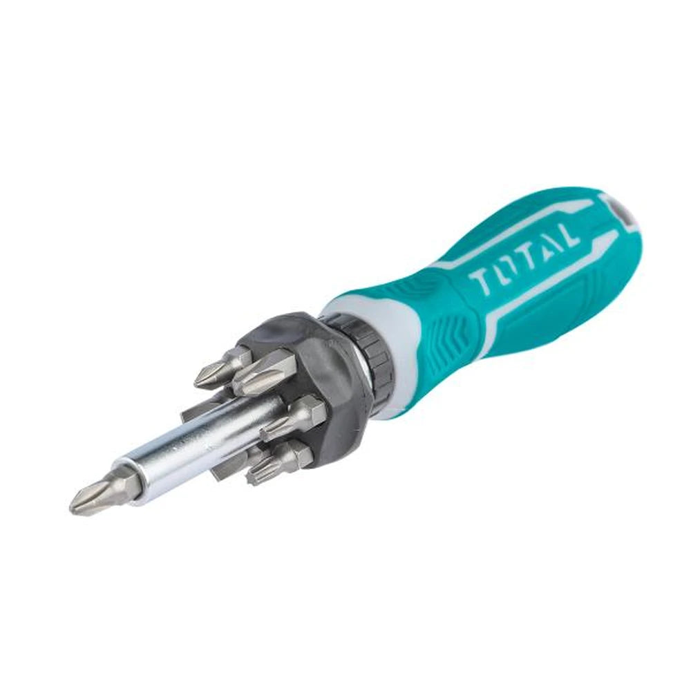 8 Pcs Ratchet Screwdriver Set - TOTAL