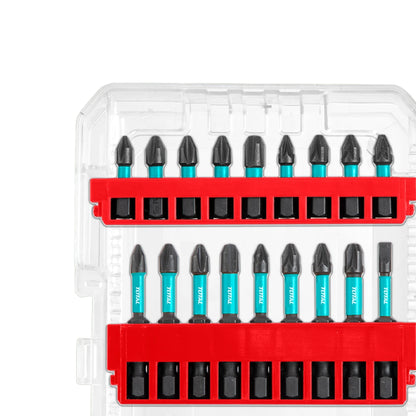 51 Pcs Impact Screwdriver Bits Set - TOTAL
