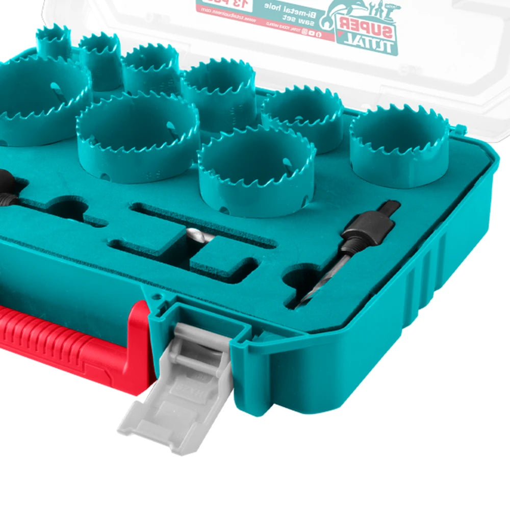 Bi-metal Hole Saw Set HSS M3 Bi-metal - TOTAL