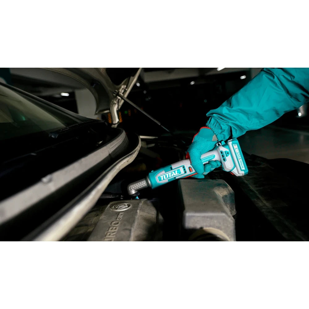 Cordless Angle Impact Wrench 20V 80Nm with Battery - TOTAL