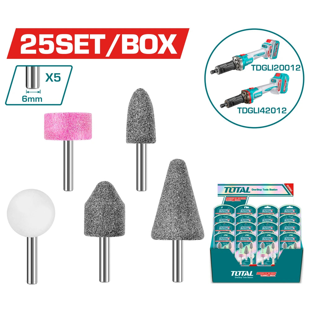 Accessories for Die Grinder 6mm - TOTAL