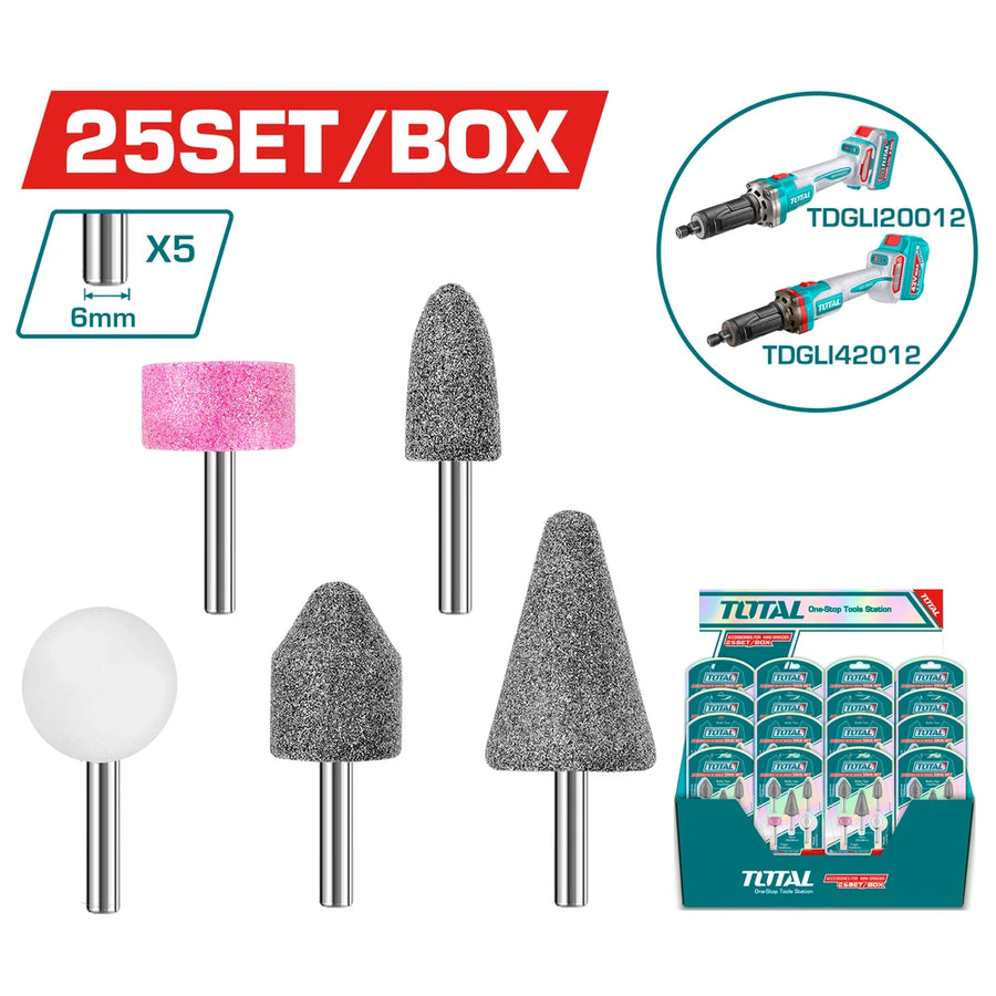 Accessories for Die Grinder 6mm - TOTAL