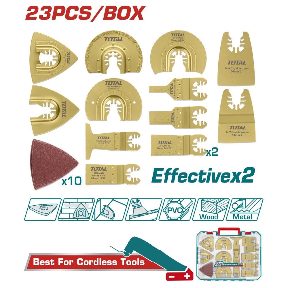 Multi Tool Blade Set - TOTAL