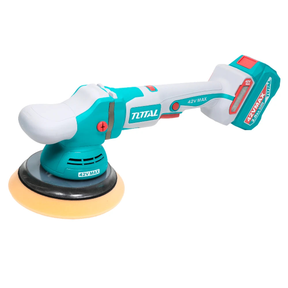 Cordless Polisher 42V 150mm with Battery - TOTAL