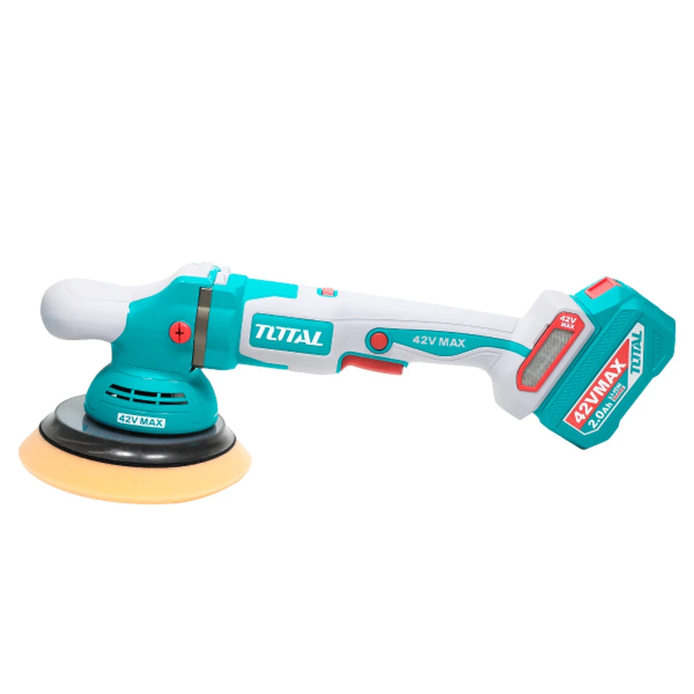 Cordless Polisher 42V 150mm with Battery - TOTAL