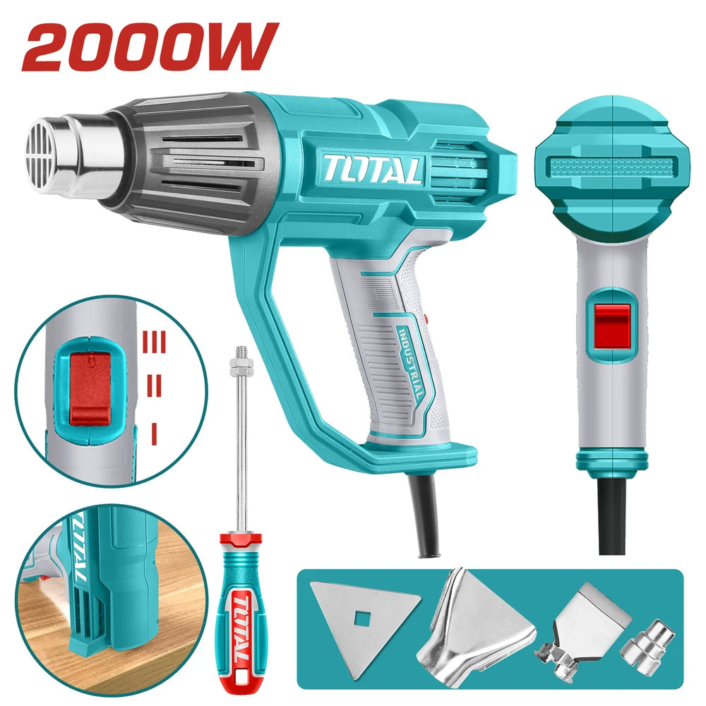 Heat Gun 2000W 50/450°C/550°C - TOTAL