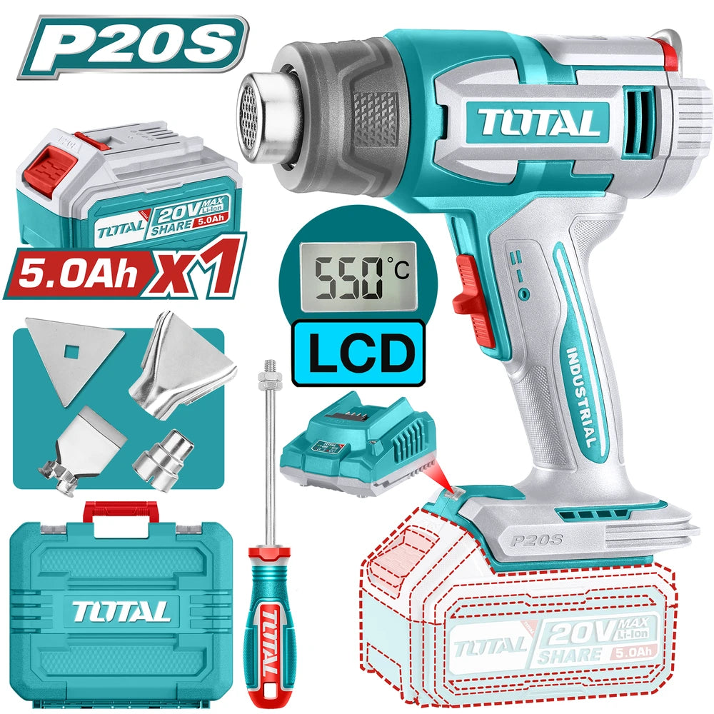 Cordless Heat Gun 20V - TOTAL