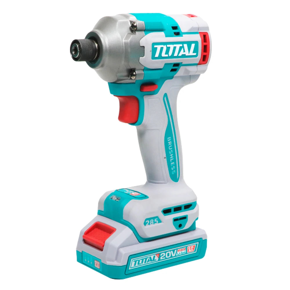Cordless 2 Pcs Combo Kit 20V 66Nm with Battery - TOTAL