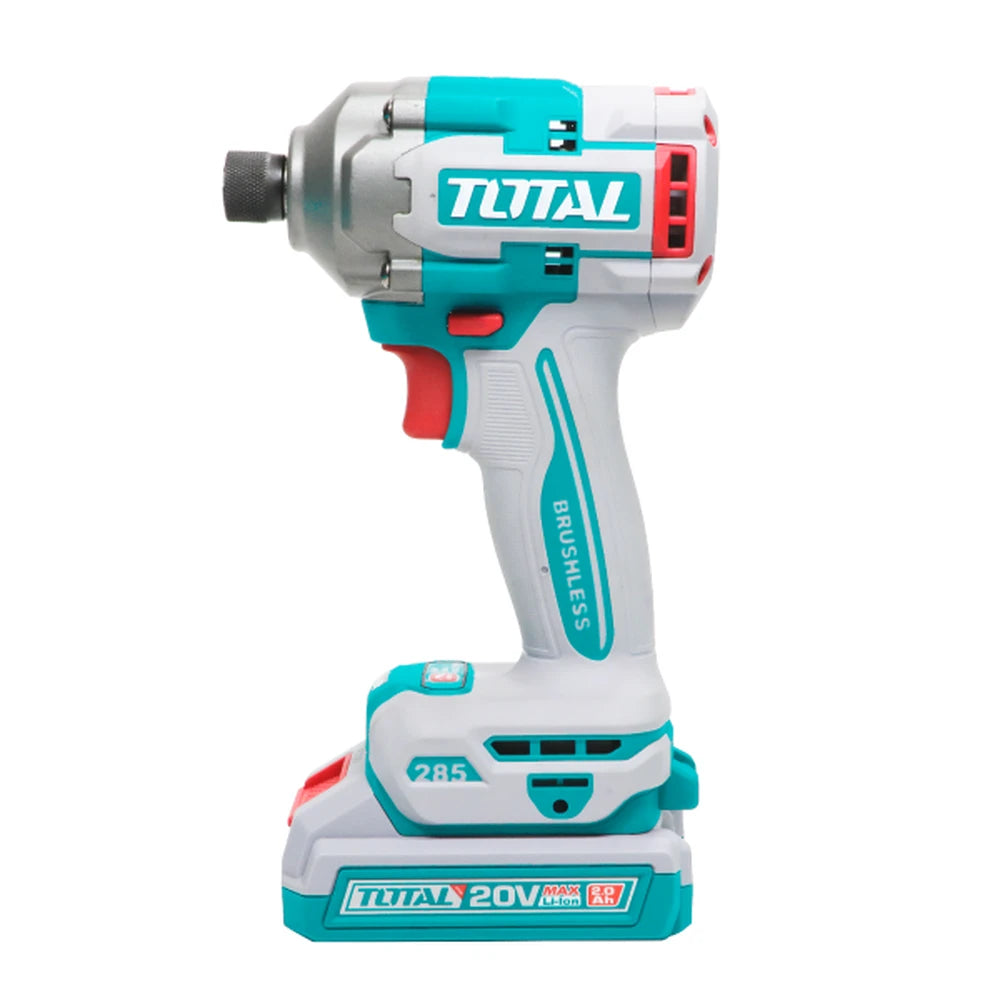 Cordless 2 Pcs Combo Kit 20V 66Nm with Battery - TOTAL